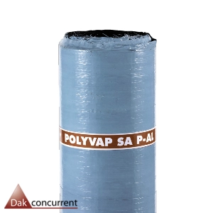 zelfklevende dampremmer.Polyvap-SA.dakbedekking.Polyglass.Mapei.zelfklevende onderlaag.Dampdicht