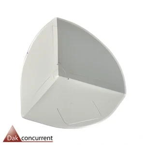 Pvc prefab binnenhoek.Pvc detailfolie.pvc. pvc hoeken