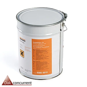 Thermofol contactlijm 4.5kg.lijm voor pvc.pvc lijm